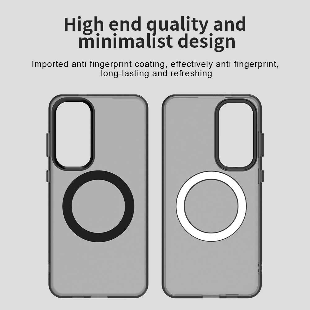 MagSafe-deksel for Samsung Galaxy S25+ S936 / S24+ S926, Techsuit, CandyCase, Svart