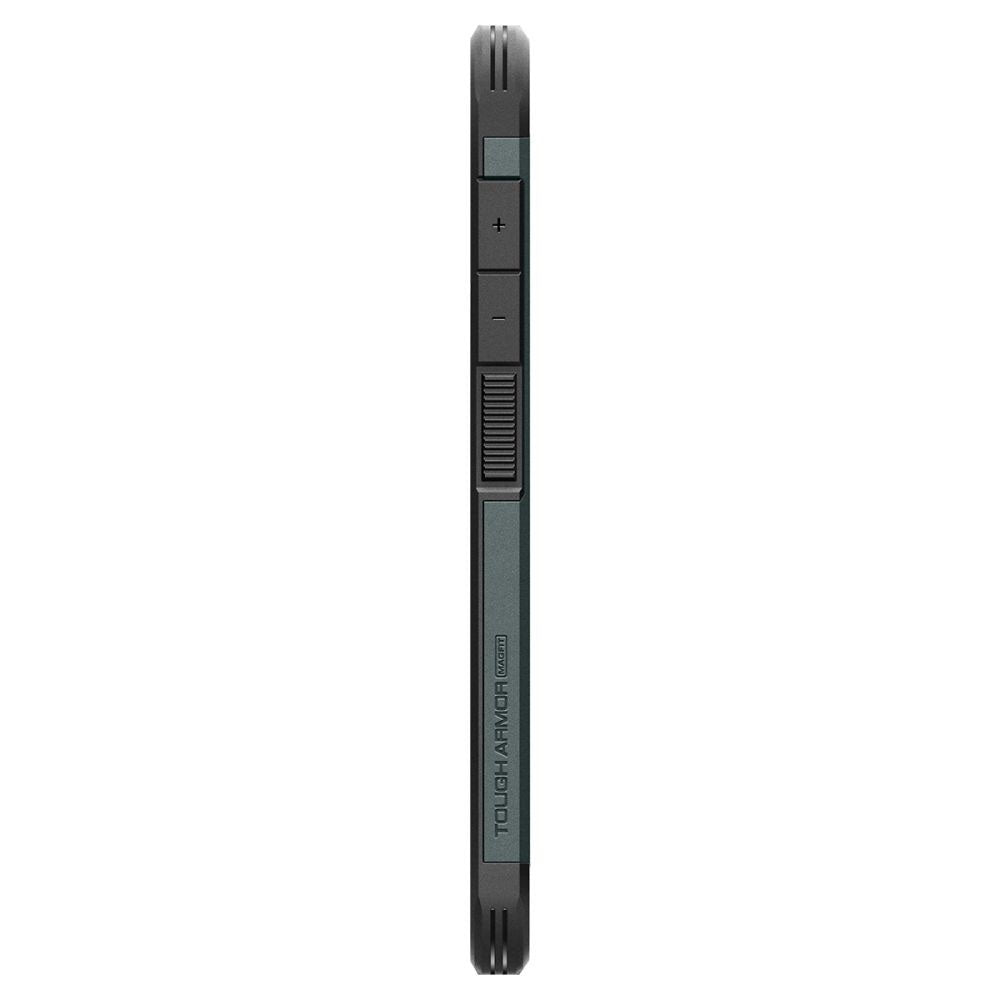 MagSafe-deksel for Samsung Galaxy S25+ S936, Spigen, Tough Armor, Grønn ACS08989