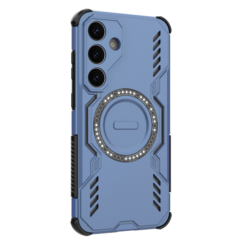 MagSafe-deksel for Samsung Galaxy S25+ S936, Techsuit, ArmorMag, Blå