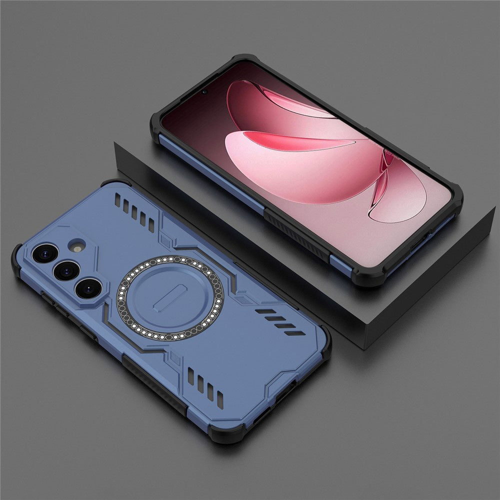 MagSafe-deksel for Samsung Galaxy S25+ S936, Techsuit, ArmorMag, Blå