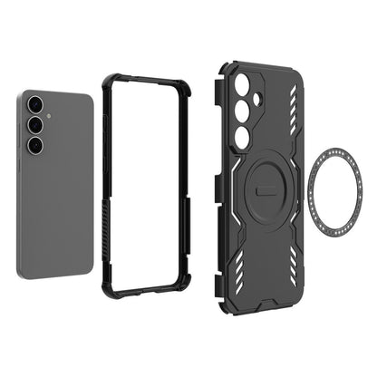 MagSafe-deksel for Samsung Galaxy S25+ S936, Techsuit, ArmorMag, Blå