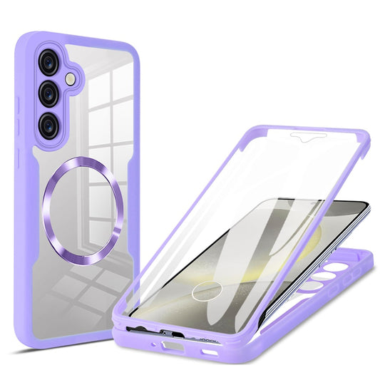 MagSafe-deksel for Samsung Galaxy S25+ S936, Techsuit, ColorVerse 360, Lilla