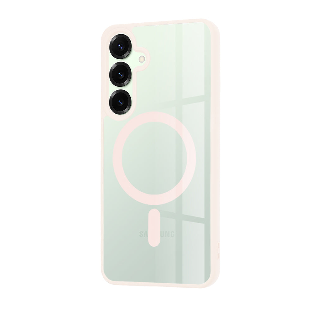 MagSafe-deksel for Samsung Galaxy S25+ S936, Techsuit, Pro, Rosa