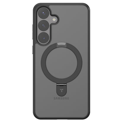 MagSafe-deksel for Samsung Galaxy S25+ S936, Torras, Ostand, Svart