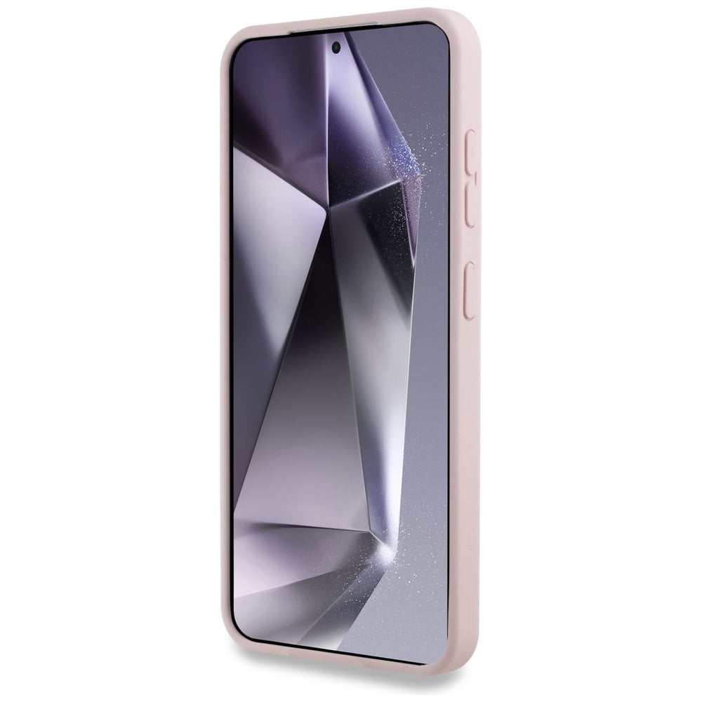 MagSafe-deksel for Samsung Galaxy S25 S931, Karl Lagerfeld, Silicone Double Heads, Rosa