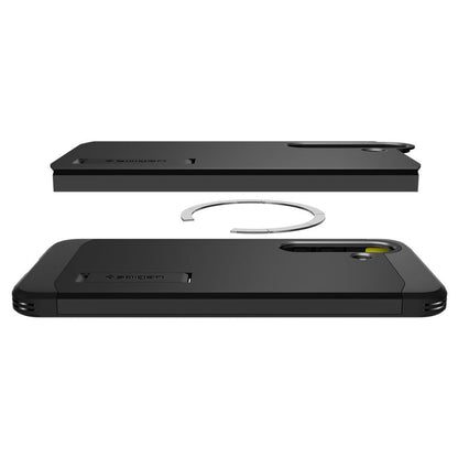 MagSafe-deksel for Samsung Galaxy S25 S931, Spigen, Tough Armor, svart ACS09008