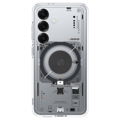 MagSafe-deksel for Samsung Galaxy S25 S931, Spigen, Ultra Hybrid Neo One, Gjennomsiktig