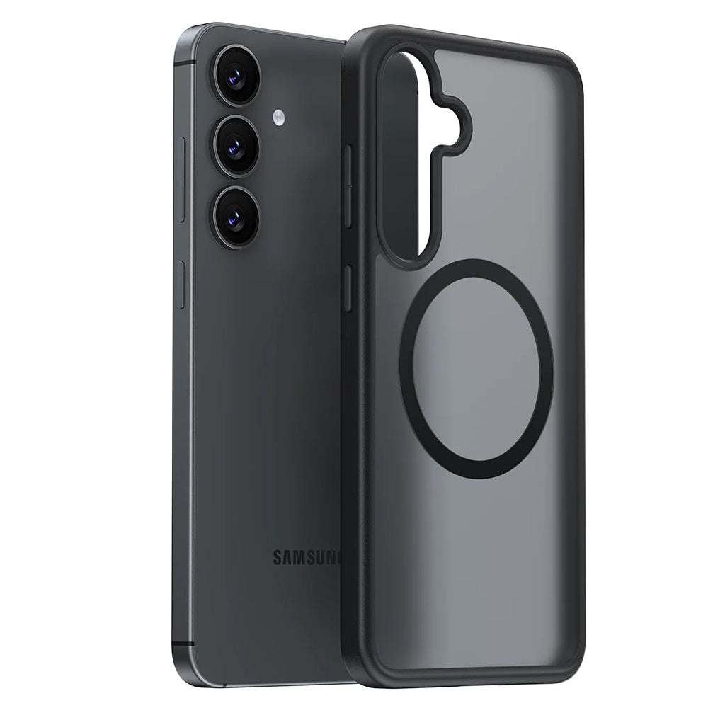 MagSafe-deksel for Samsung Galaxy S25 S931, Torras, Guardian, Svart