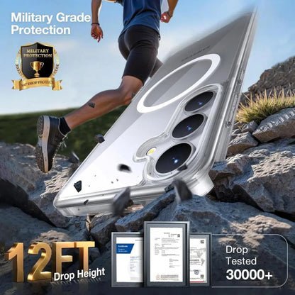 MagSafe-deksel for Samsung Galaxy S25 S931, Torras, Guardian, Svart