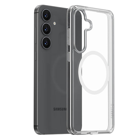 MagSafe-deksel for Samsung Galaxy S25 S931, Torras, Guardian, Gjennomsiktig