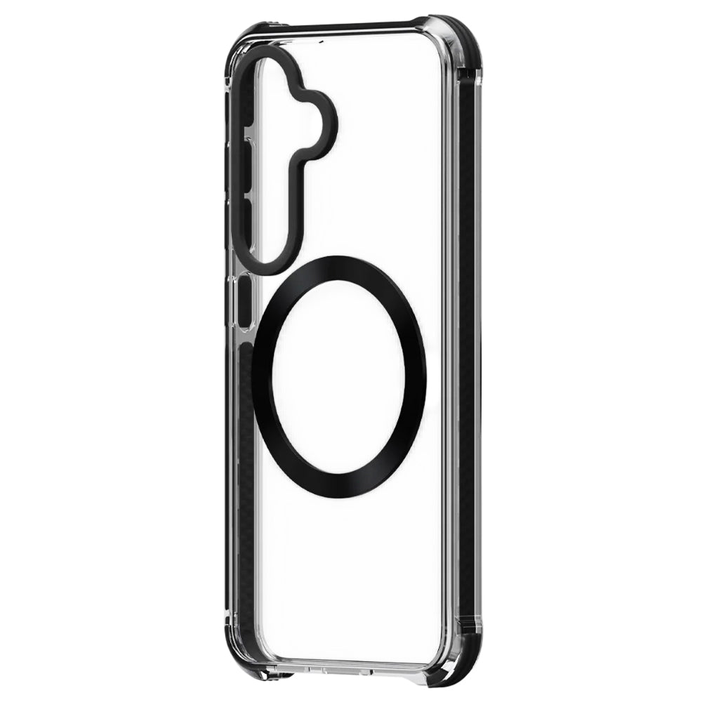 MagSafe-deksel for Samsung Galaxy S25 S931, UNIQ, Combat MagClick, Svart