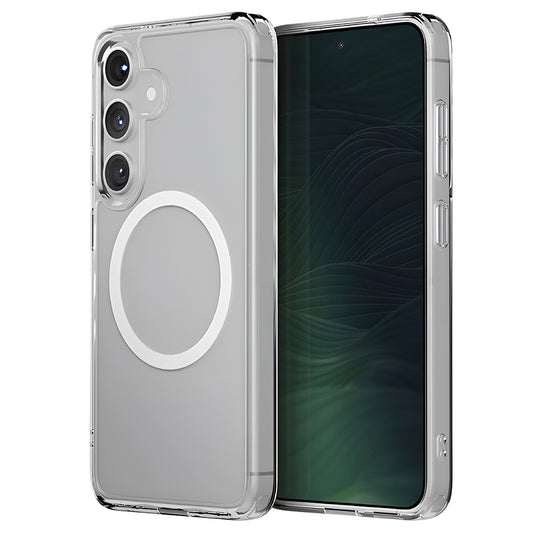 MagSafe-deksel for Samsung Galaxy S25 S931, UNIQ, LifePro Xtreme MagClick, Gjennomsiktig