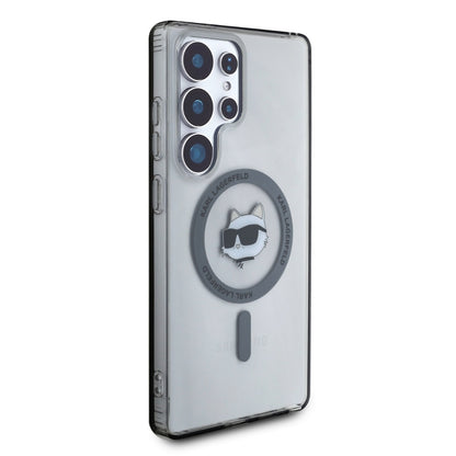 MagSafe-deksel for Samsung Galaxy S25 Ultra S938, Karl Lagerfeld, IML Choupette's Head, Svart
