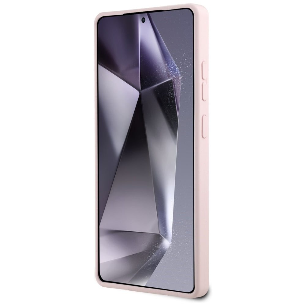 MagSafe-deksel for Samsung Galaxy S25 Ultra S938, Karl Lagerfeld, Silicone Double Heads, Rosa