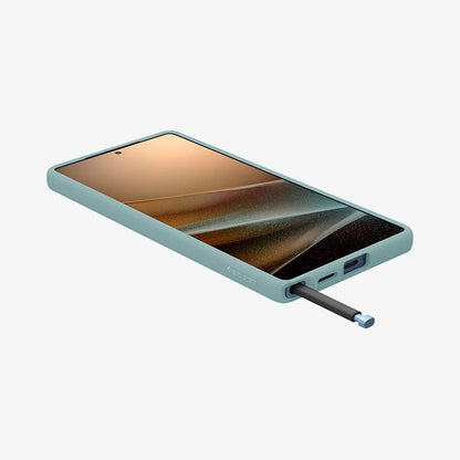 MagSafe-deksel for Samsung Galaxy S25 Ultra S938, Spigen, Caseology Parallax, Grønn ACS09053