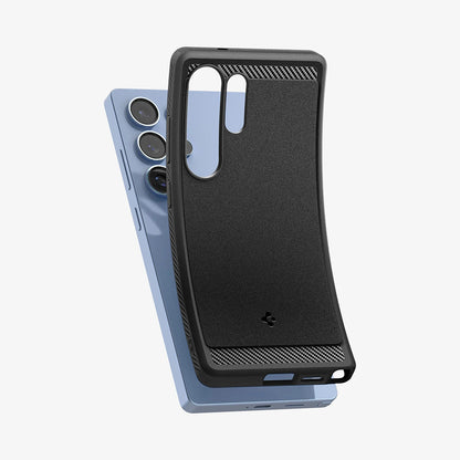 MagSafe-deksel for Samsung Galaxy S25 Ultra S938, Spigen, Rugged Armor, Matt Svart ACS08951