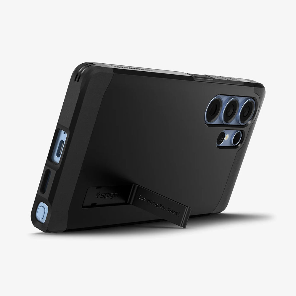 MagSafe-deksel for Samsung Galaxy S25 Ultra S938, Spigen, Tough Armor, Svart