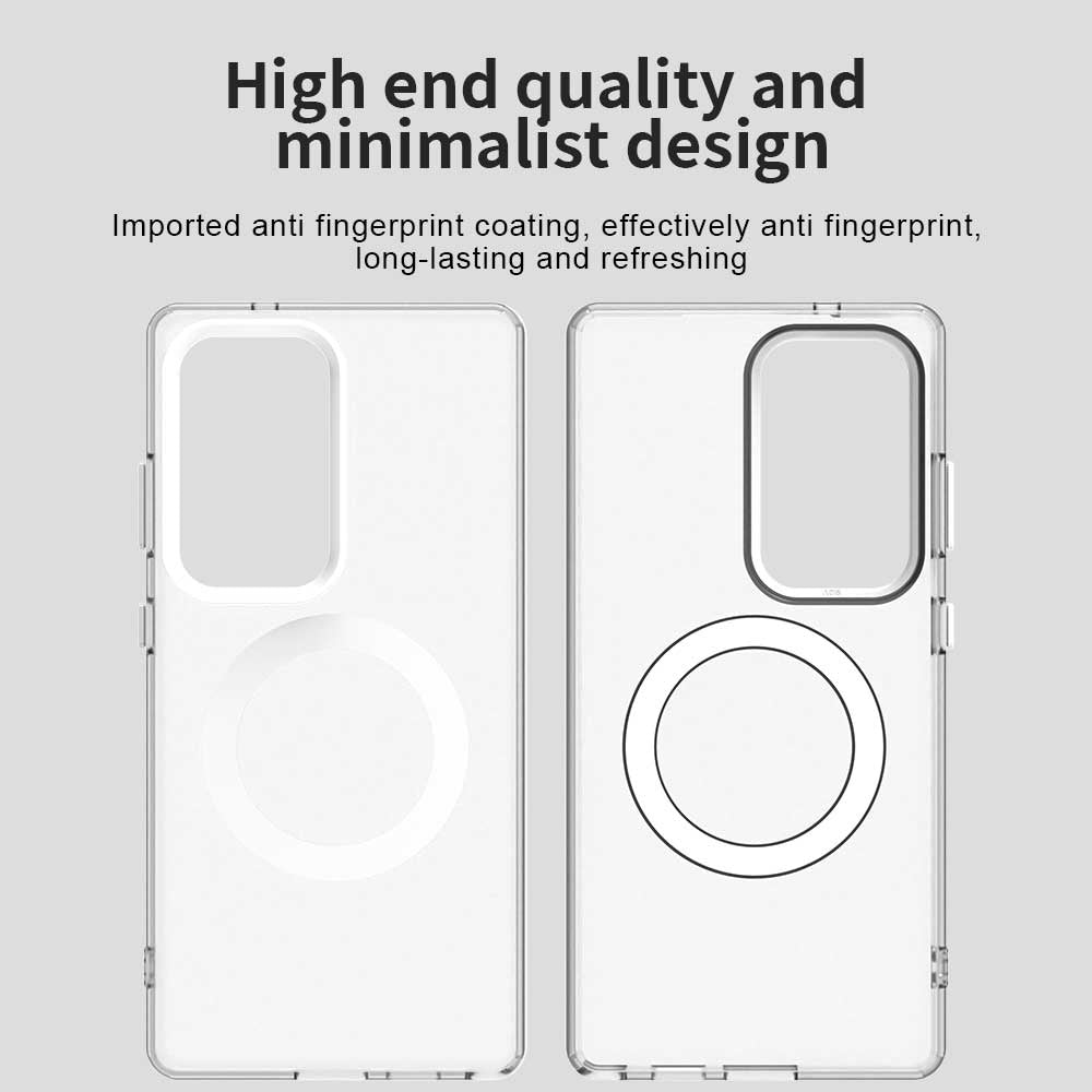 MagSafe-deksel for Samsung Galaxy S25 Ultra S938, Techsuit, CandyCase, hvit