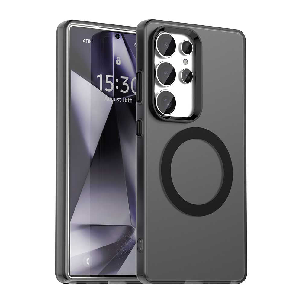 MagSafe-deksel for Samsung Galaxy S25 Ultra S938, Techsuit, CandyCase, Svart