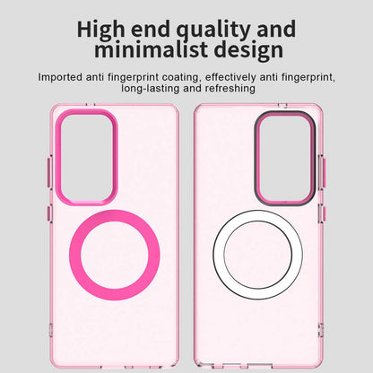 MagSafe-deksel for Samsung Galaxy S25 Ultra S938, Techsuit, CandyCase, Rosa