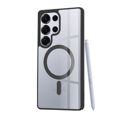 MagSafe-deksel for Samsung Galaxy S25 Ultra S938, Techsuit, Pro, svart