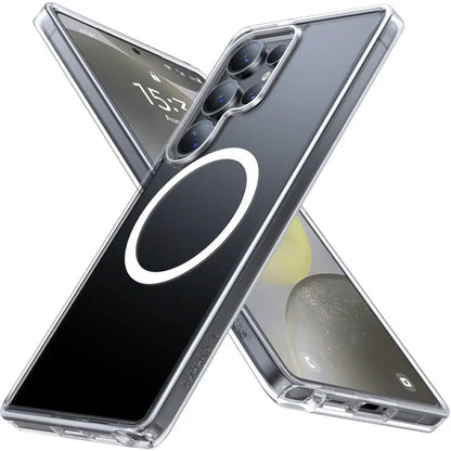MagSafe-deksel for Samsung Galaxy S25 Ultra S938, Torras, Guardian, Transparent