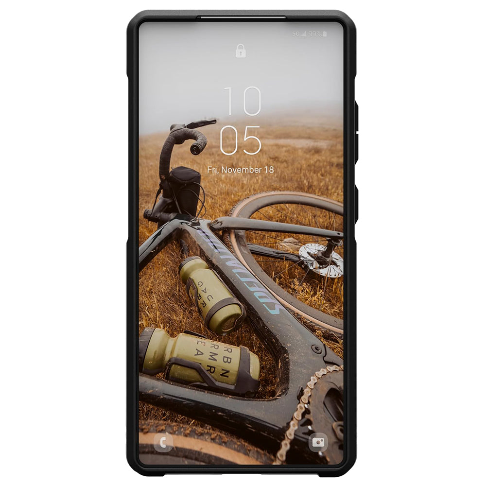 MagSafe-deksel for Samsung Galaxy S25 Ultra S938, Urban Armor Gear, Metropolis LT Topography, Svart