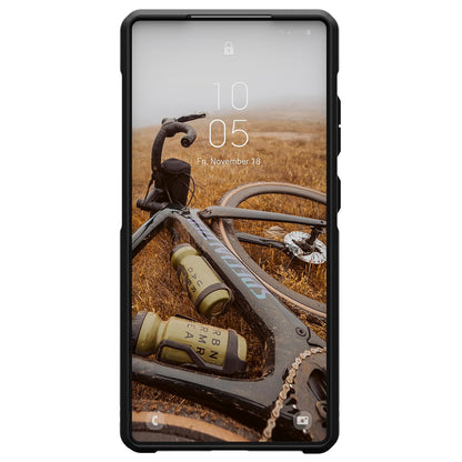 MagSafe-deksel for Samsung Galaxy S25 Ultra S938, Urban Armor Gear, Metropolis LT Topography, Svart