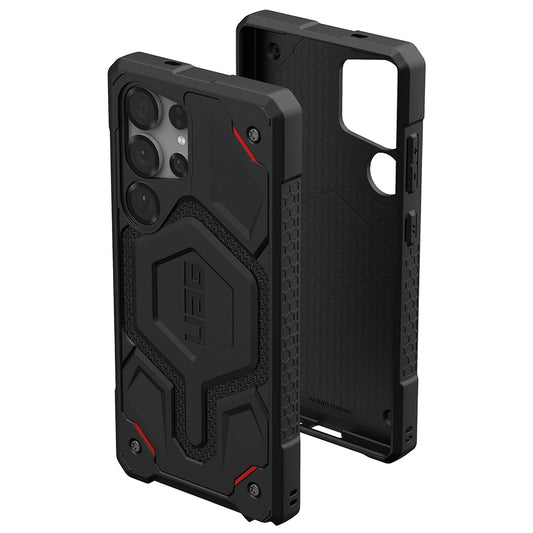 MagSafe-deksel for Samsung Galaxy S25 Ultra S938, Urban Armor Gear, Monarch Pro Kevlar, Svart