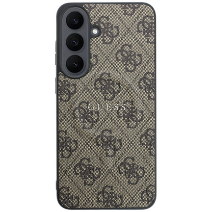 MagSafe-deksel til Samsung Galaxy S26 FE S741, Guess, 4G Embossed Ring Classic Logo, brun