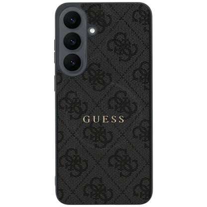 MagSafe-deksel til Samsung Galaxy S26 FE S741, Guess, 4G Embossed Ring Classic Logo, svart
