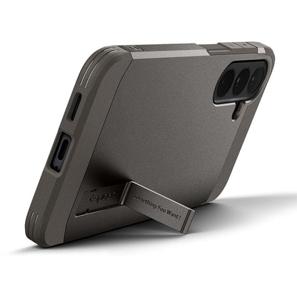 MagSafe-deksel for Samsung Galaxy S26 FE S741, Spigen, Tough Armor, Grå ACS11635
