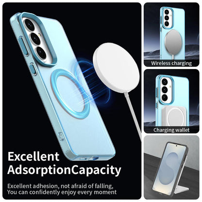 MagSafe-deksel til Samsung Galaxy S26 FE S741, Techsuit, CandyCase, blå