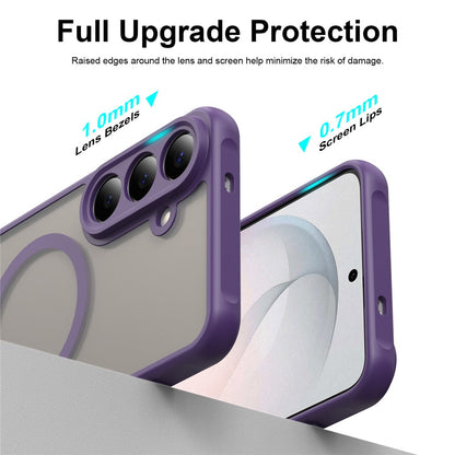 MagSafe-deksel for Samsung Galaxy S26 FE S741, Techsuit, HaloFrost II, Lilla