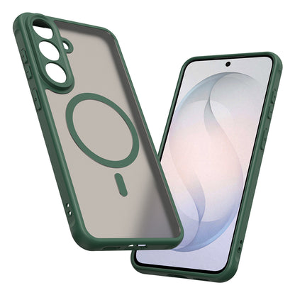 MagSafe-deksel for Samsung Galaxy S26 FE S741, Techsuit, HaloFrost II, Grønn