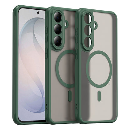 MagSafe-deksel for Samsung Galaxy S26 FE S741, Techsuit, HaloFrost II, Grønn