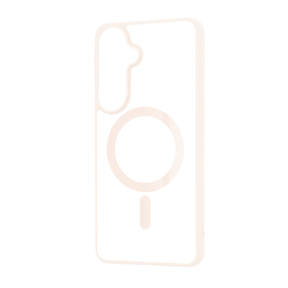 MagSafe-deksel til Samsung Galaxy S26 FE S741, Techsuit, Pro, rosa