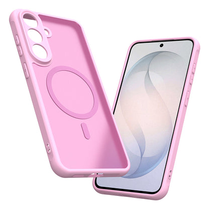 MagSafe-deksel for Samsung Galaxy S26 FE S741, Techsuit, HaloFrost II, Rosa