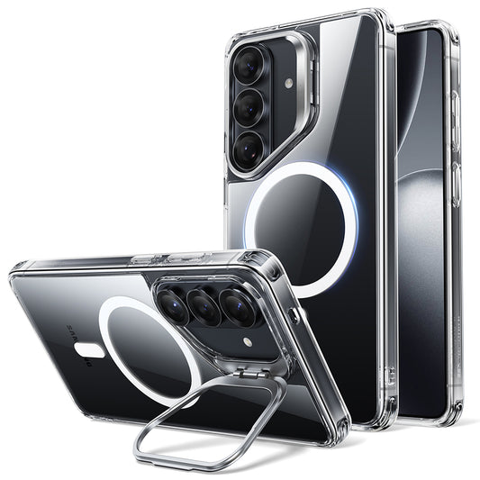 MagSafe-deksel for Samsung Galaxy S26 Plus, ESR, Classic Hybrid Kickstand, Gjennomsiktig