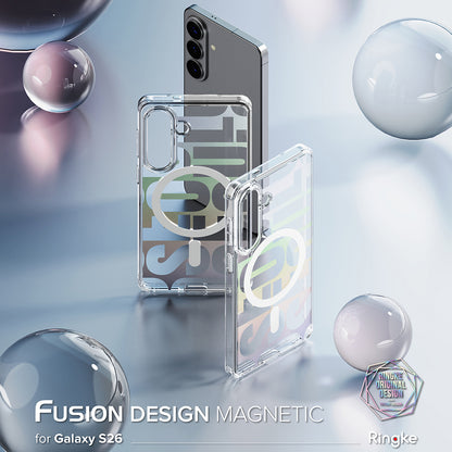MagSafe-deksel for Samsung Galaxy S26 Plus, Ringke, Fusion Seoul, Gjennomsiktig