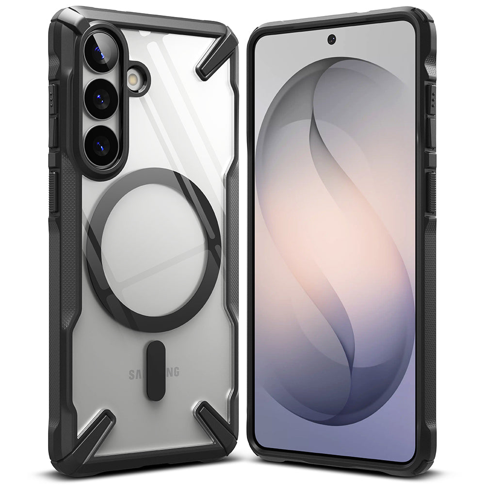 MagSafe-deksel for Samsung Galaxy S26 Plus, Ringke, Fusion X, Svart