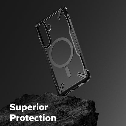 MagSafe-deksel for Samsung Galaxy S26 Plus, Ringke, Fusion X, Svart