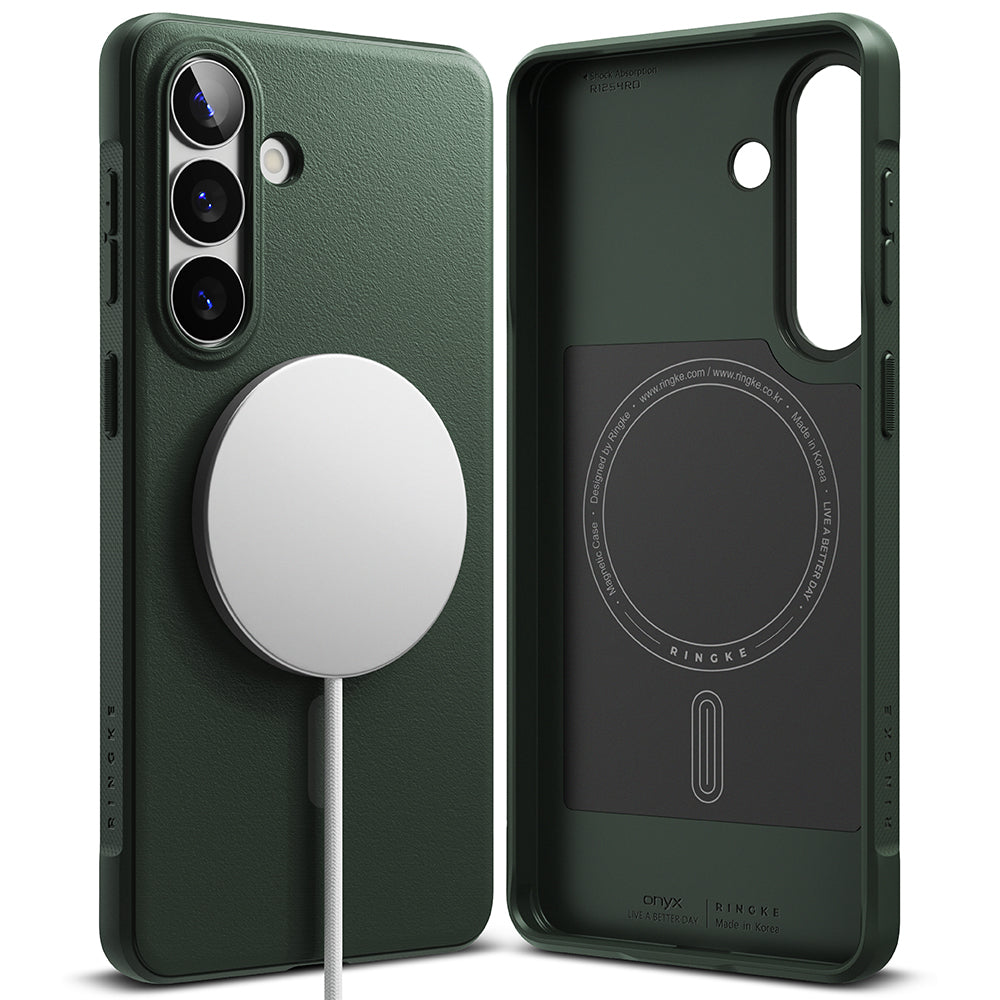 MagSafe-deksel for Samsung Galaxy S26 Plus S947, Ringke, Onyx, Mørkegrønn
