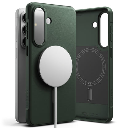 MagSafe-deksel for Samsung Galaxy S26 Plus S947, Ringke, Onyx, Mørkegrønn