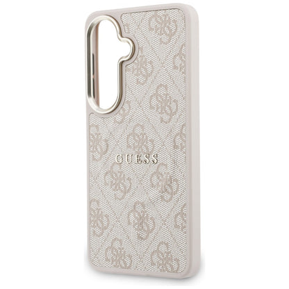 MagSafe-deksel for Samsung Galaxy S26 Plus S947, Guess, 4G preget ring, rosa