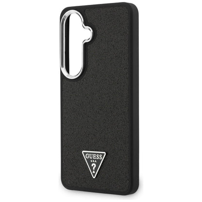MagSafe-deksel for Samsung Galaxy S26 Plus S947, Guess, Fast Glitter Triangle Logo, Svart
