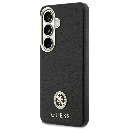 MagSafe-deksel for Samsung Galaxy S26 Plus S947, Guess, Rhinestone Round Logo, Svart