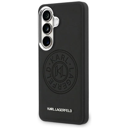 MagSafe-deksel for Samsung Galaxy S26 Plus S947, Karl Lagerfeld, Karl Round Point Logo, svart