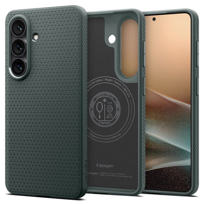 MagSafe-deksel for Samsung Galaxy S26 Plus S947, Spigen, Liquid Air, Grønn ACS10706