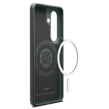 MagSafe-deksel for Samsung Galaxy S26 Plus S947, Spigen, Liquid Air, Grønn ACS10706